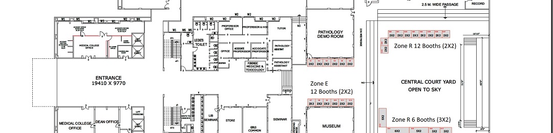 India Healthcare Forum 2027 Trade Exhibition Floor Plan